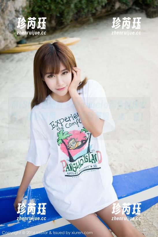 MiStar魅妍社 - Manuela玛鲁娜泳衣秀：精选原图，一起体验那股‘水’性！抵挡不住！