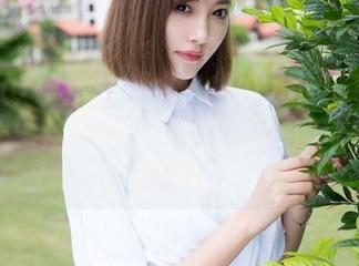 MiStar魅妍社 - 大白兔emma的办公室套图更新！真心希望她能把这份优雅带到会议室！