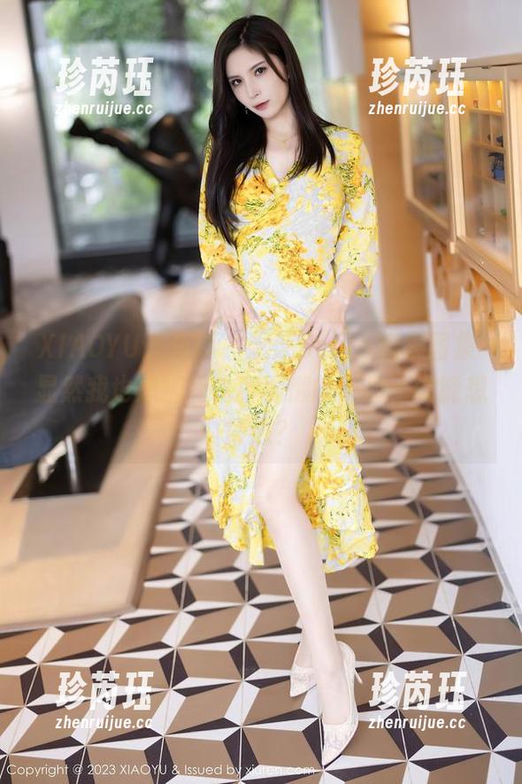XIAOYU语画界 - 芝芝Booty睡衣图集-显然我也想拥有这种慵懒的气息，谁能想得通？