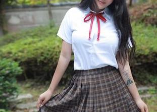 模范学院 - 谁说JK只能在校园？吴思晚的私拍合集教你花样玩！