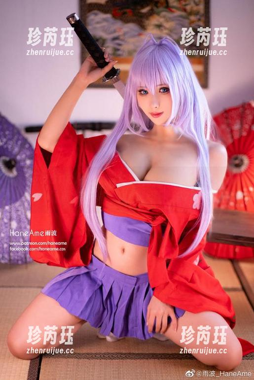 雨波HaneAme兔女郎私拍原图：这FGO师匠怎么能如此吸引眼球？！
